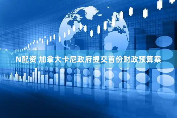 N配资 加拿大卡尼政府提交首份财政预算案
